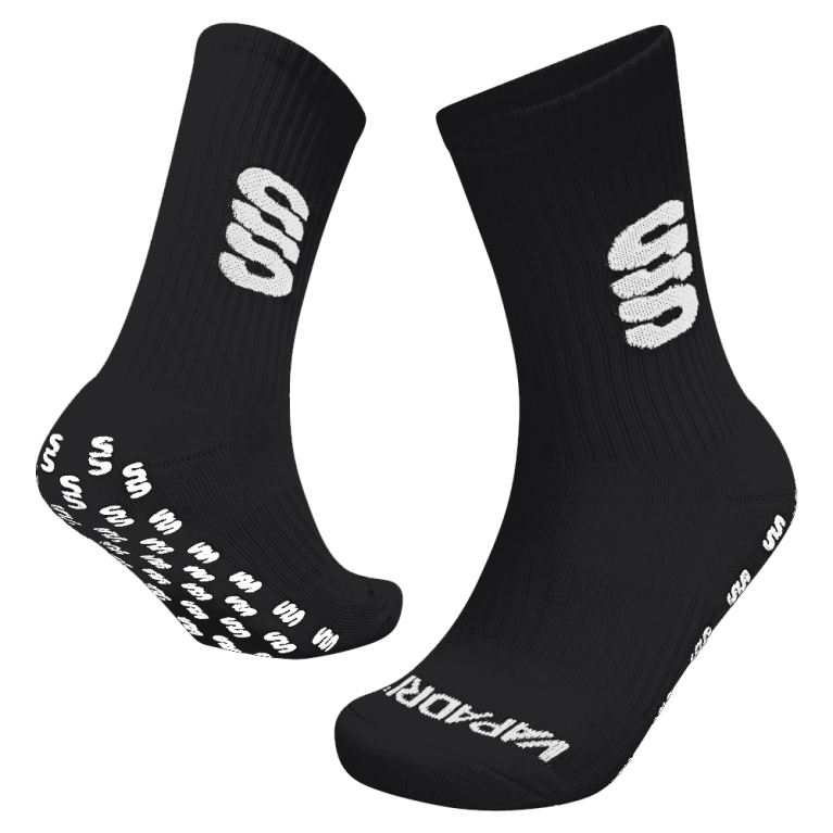 Quarter Gripper Sock : Black